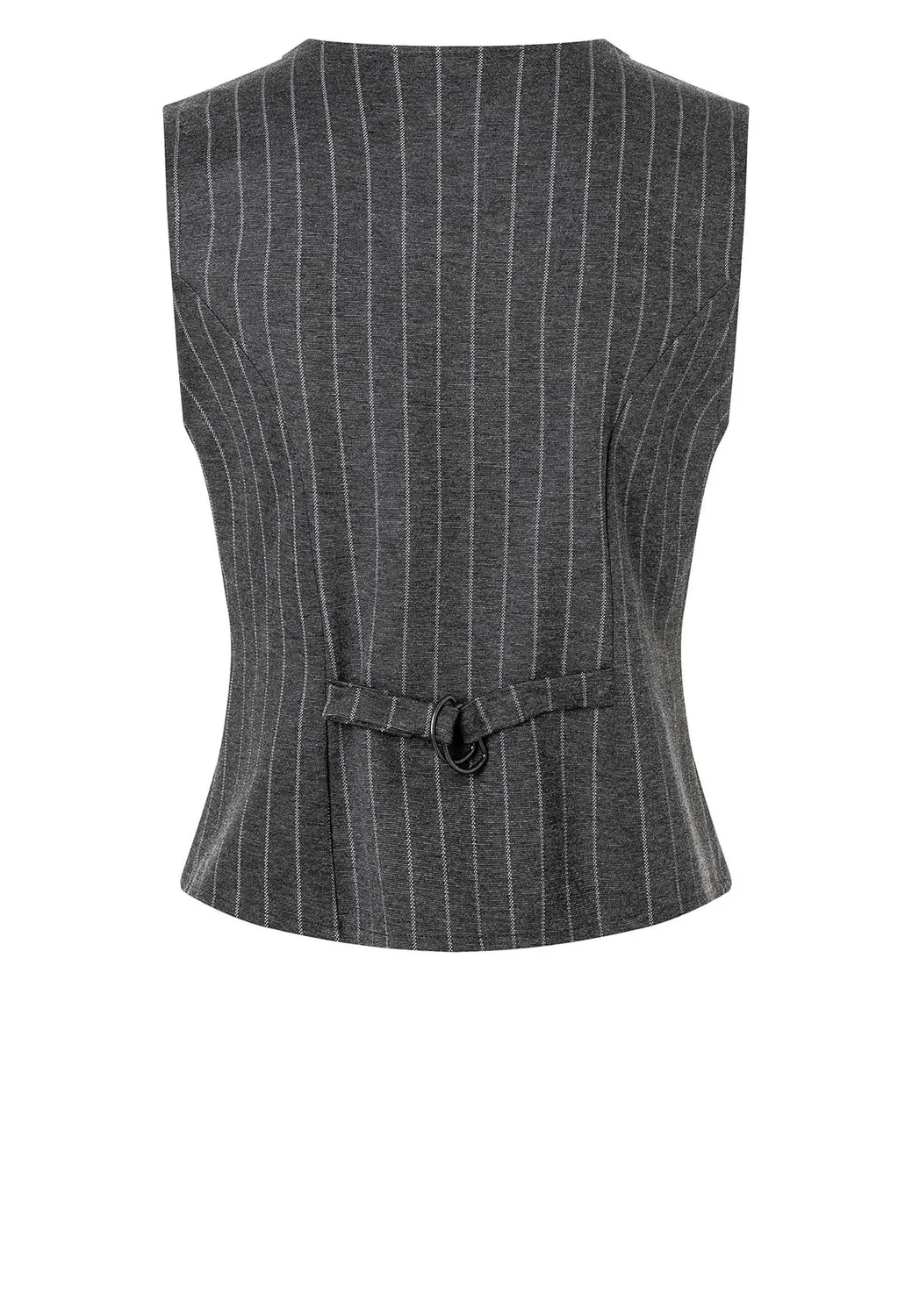 Ana Alcazar Somira gilet jersey gessato