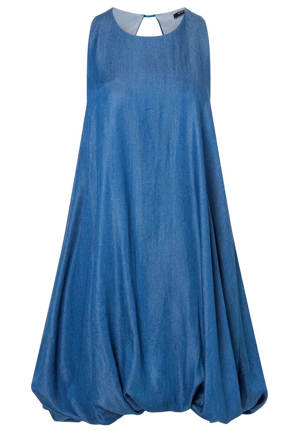 Ana Alcazar Darin abito denim palloncino blu scuro