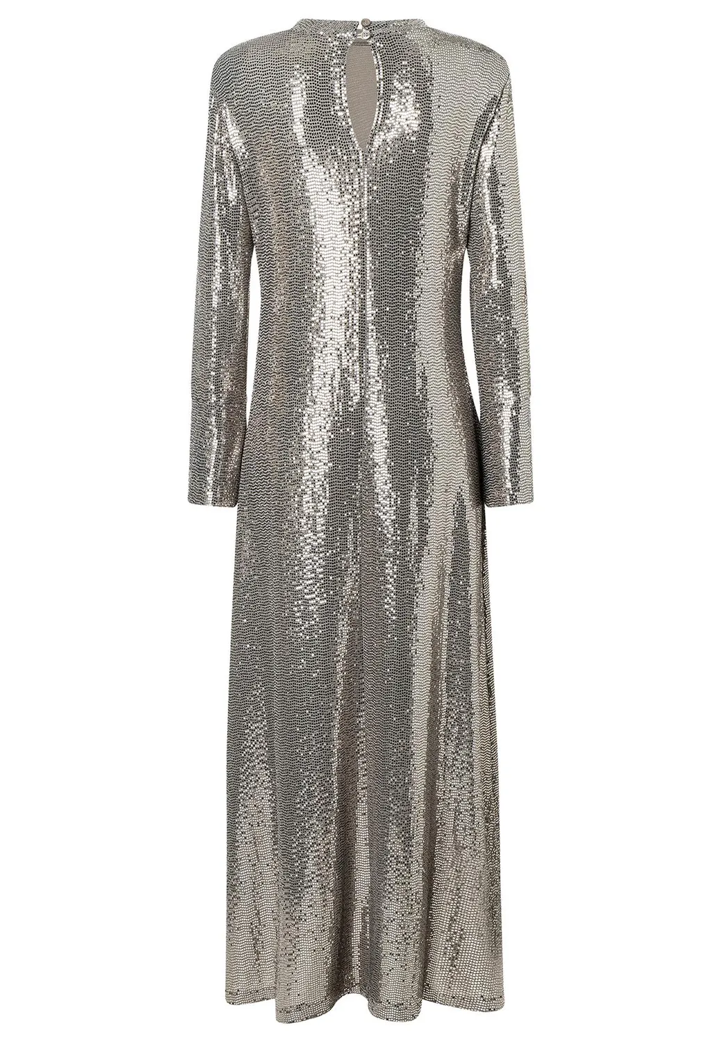 Ana Alcazar Sagaty Abito Maxi Paillettes
