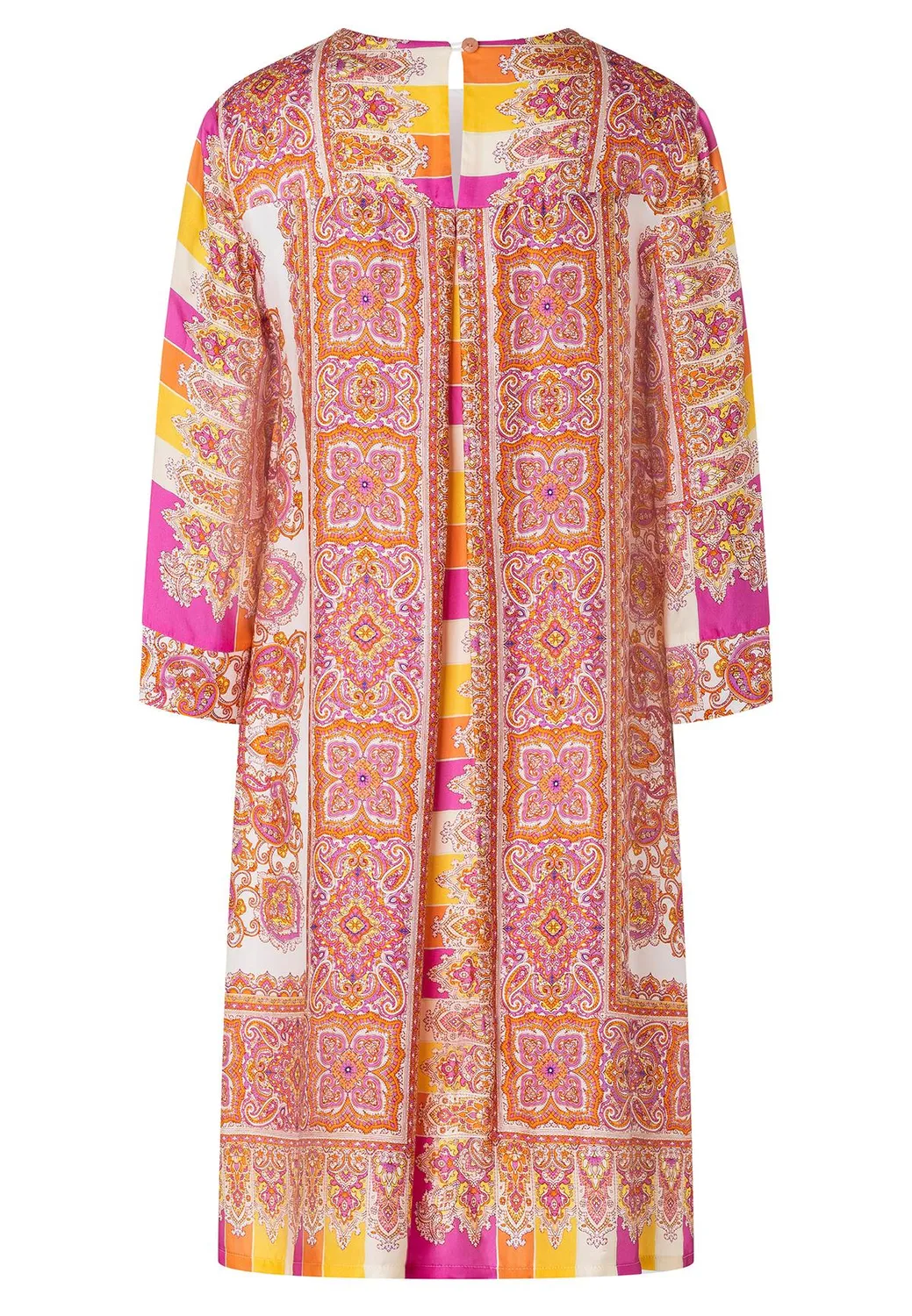 Ana Alcazar Kanisi abito camicia fantasia foulard