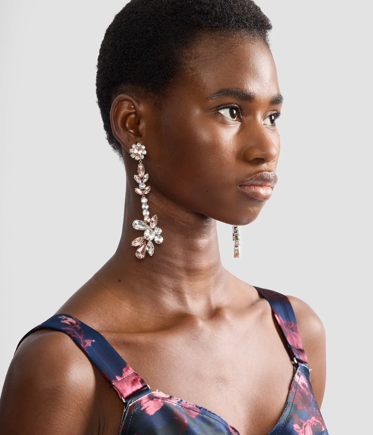 Erdem Crystal Long Earring 00035032 orecchini pendenti sera