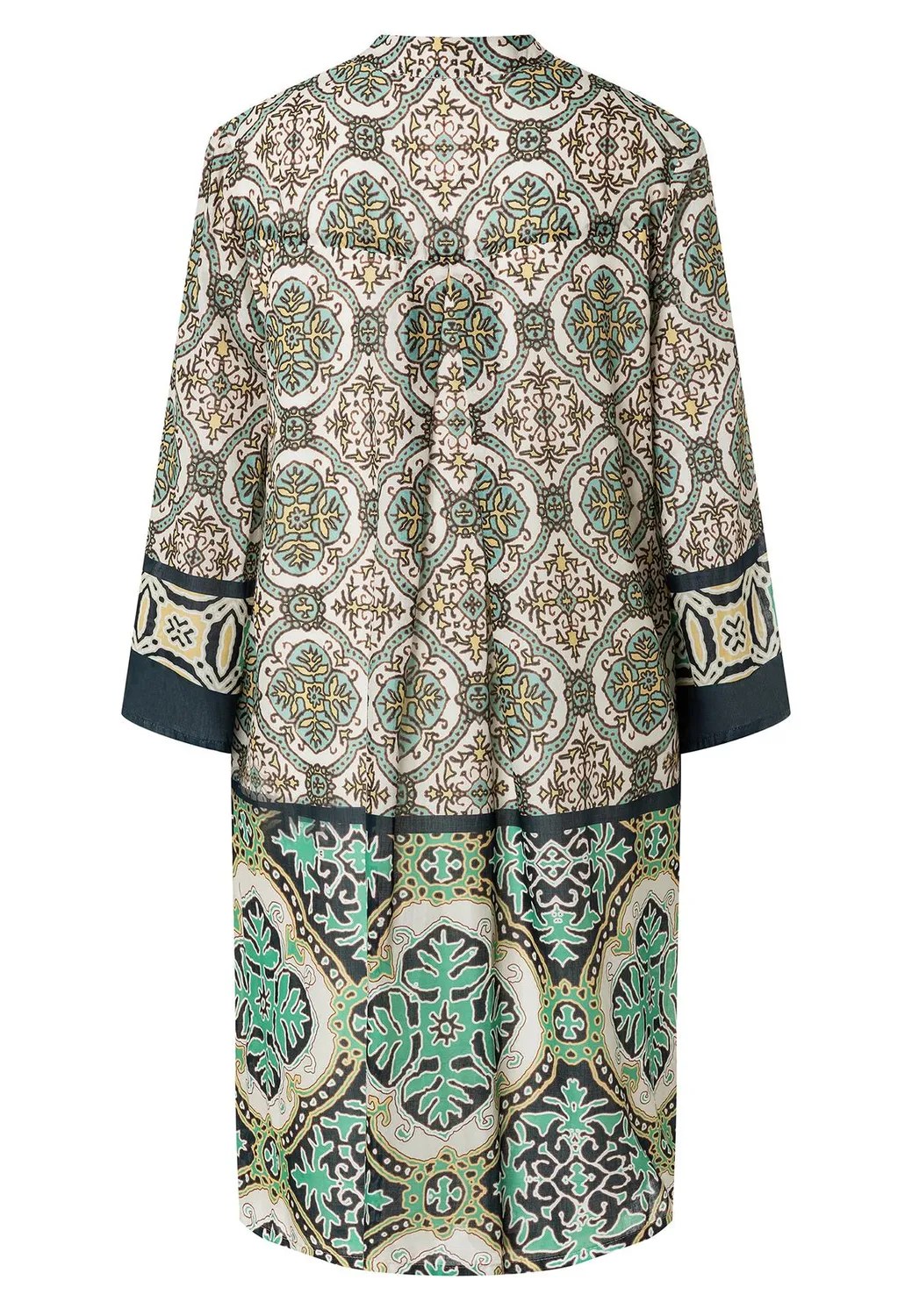Ana Alcazar Kahli abito camicia lungo fantasia paisley