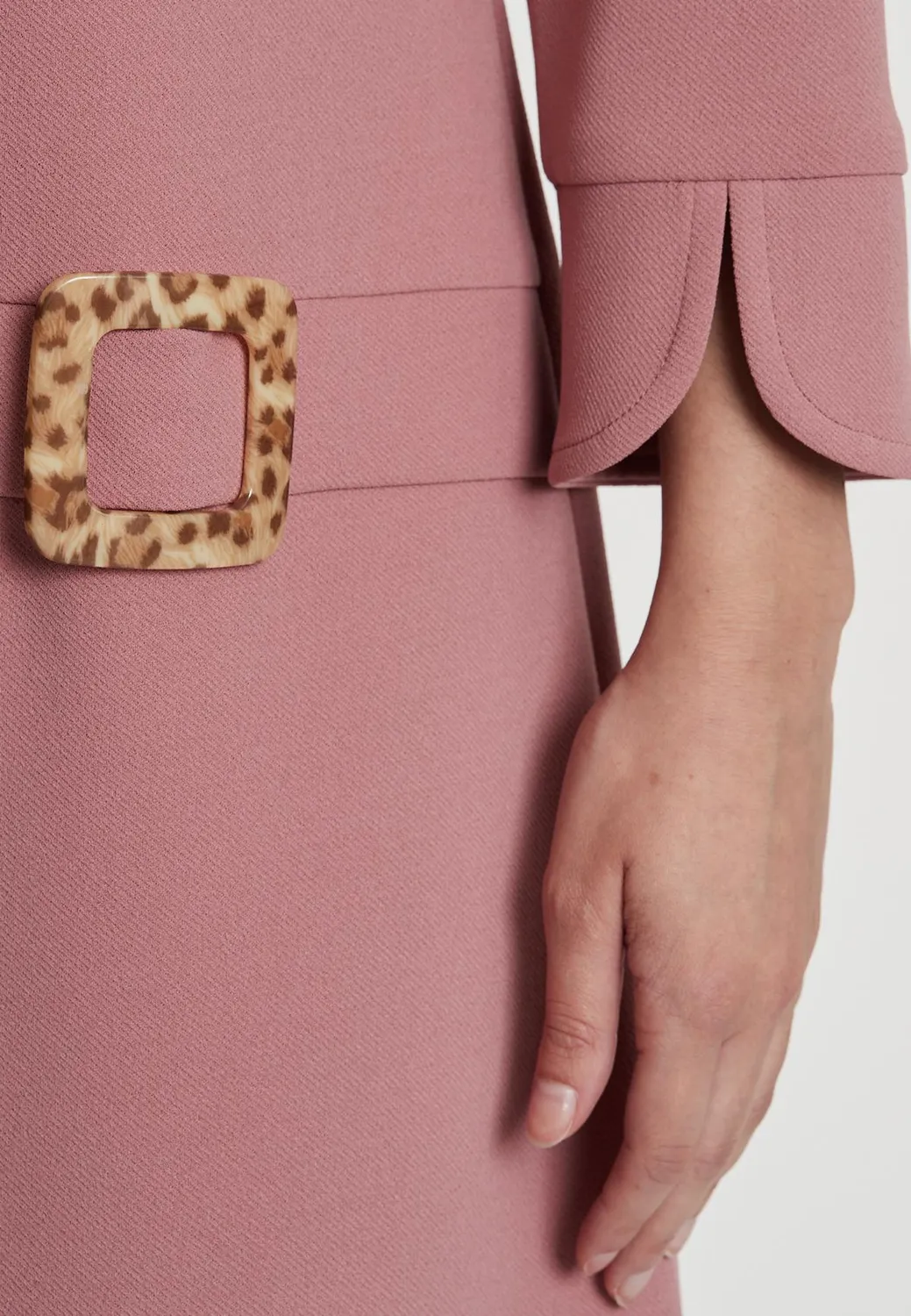 Ana Alcazar Hania mini abito anni 60 rosa