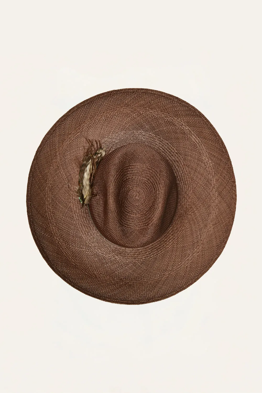 Johanna Ortiz The Vast Plains cappello paglia marrone