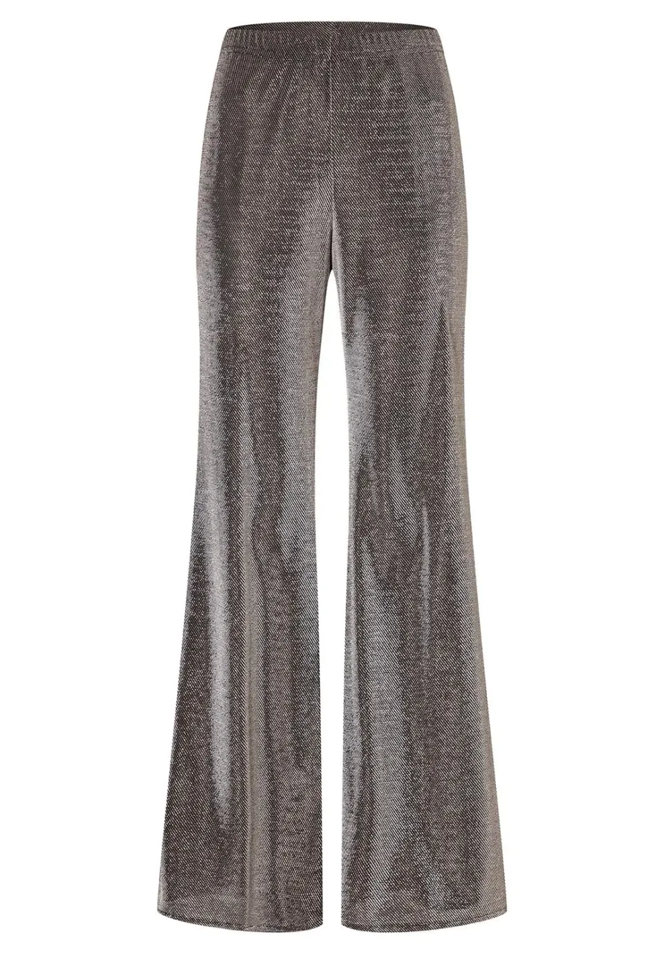 Ana Alcazar Ikona pantaloni lurex argento