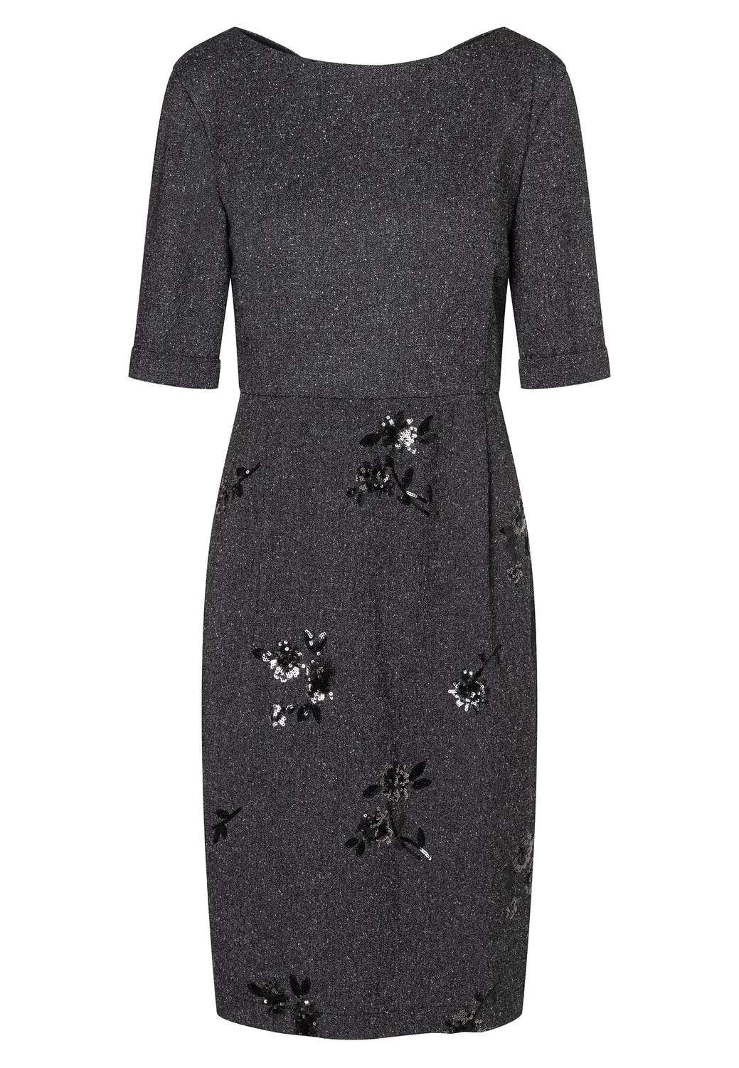 Ana Alcazar Enliratelle tubino tweed antracite