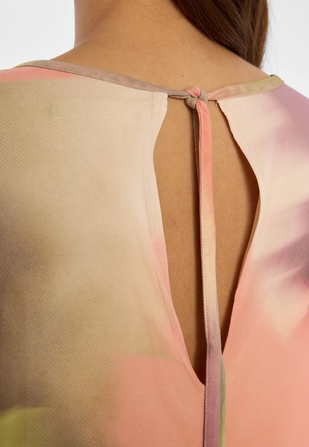 Ana Alcazar Denai abito tunica tie-dye pastello
