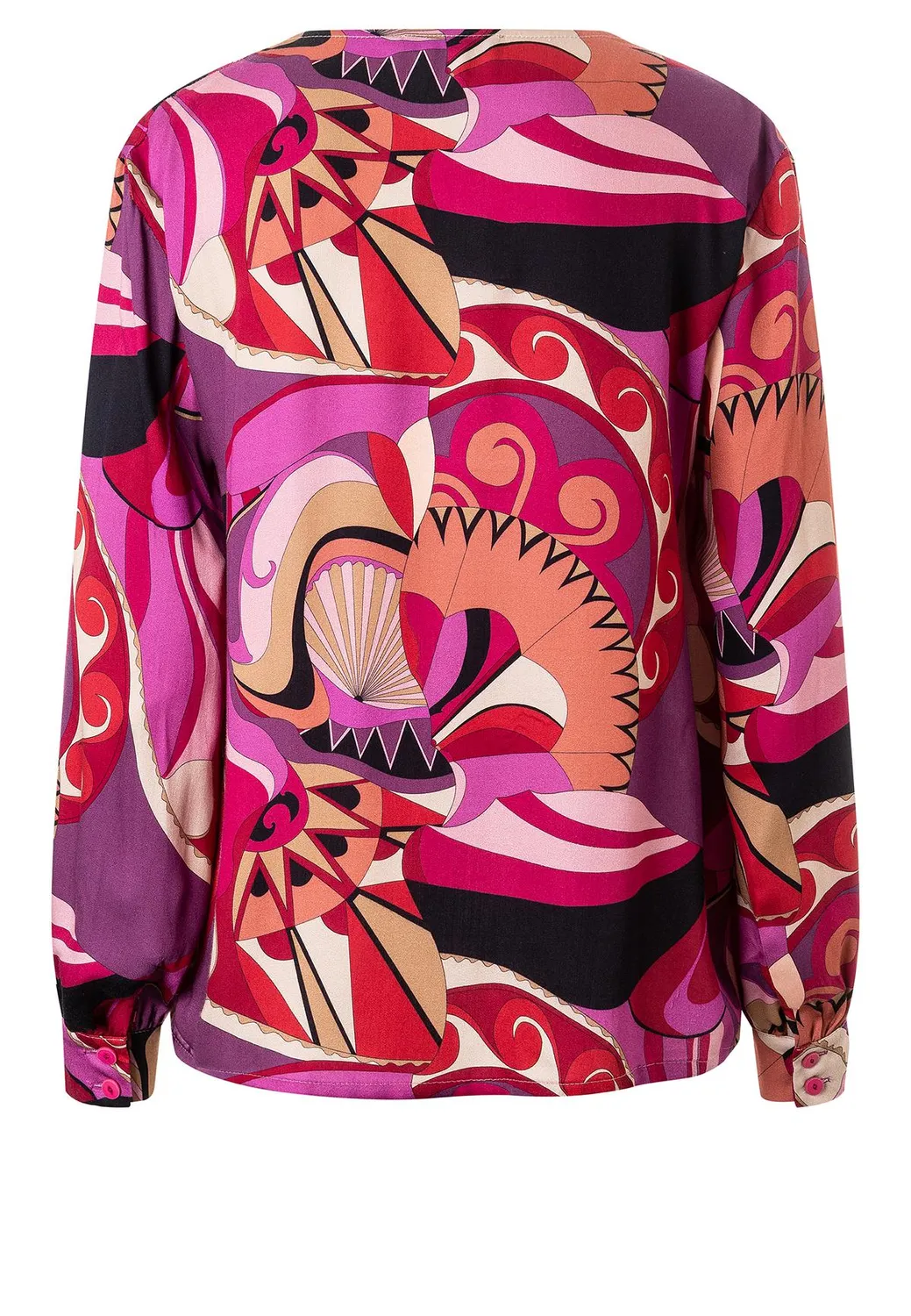 Ana Alcazar Makta blusa fantasia collo cascata