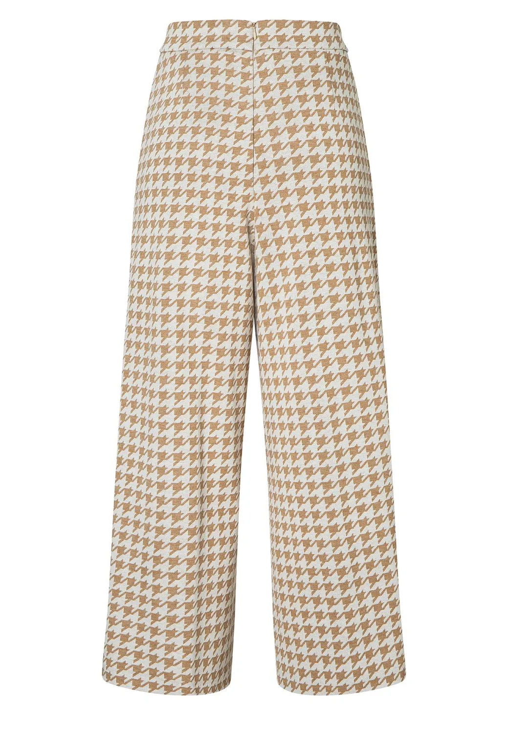 Ana Alcazar Hepyse pantaloni cropped pied-de-poule