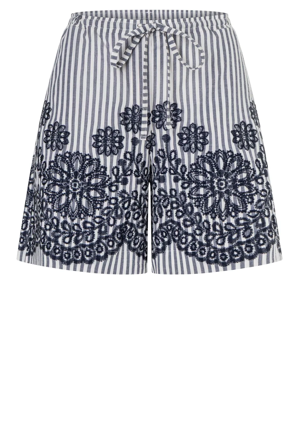 Ana Alcazar Dorinos Shorts Cotone a Righe