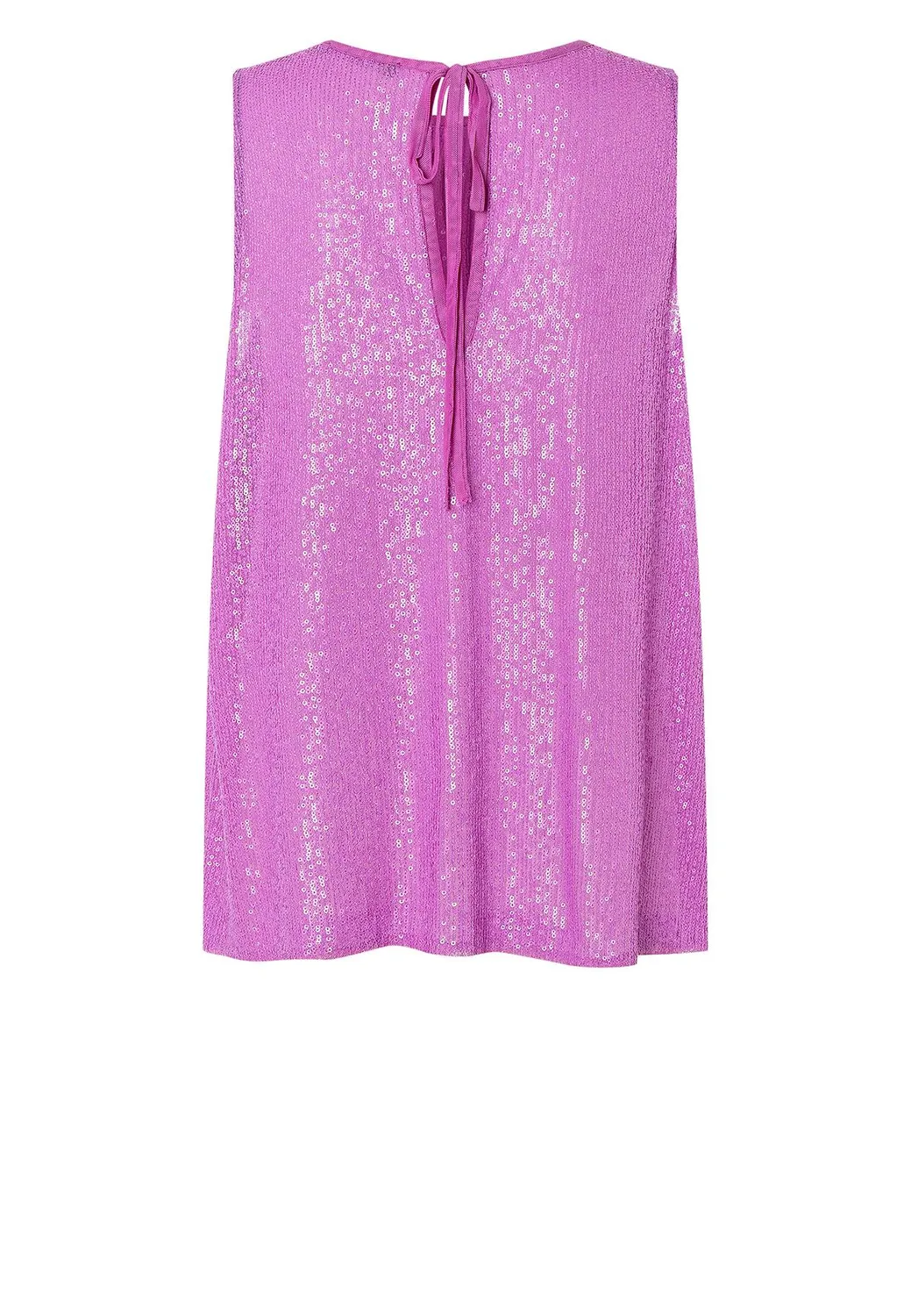 Ana Alcazar Labesi top paillettes senza maniche