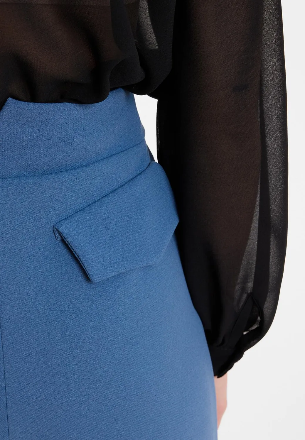 Ana Alcazar Marlene Adyla pantaloni palazzo blu