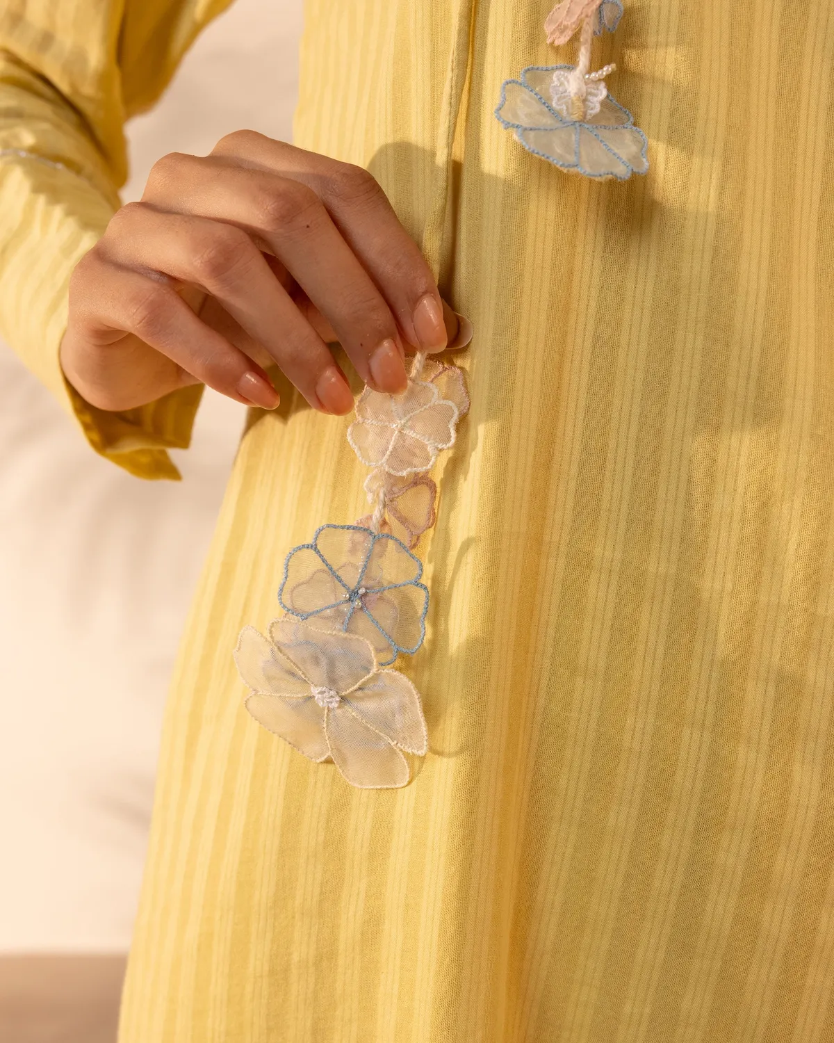 Our Dve Honeydew completo cotone giallo ocra