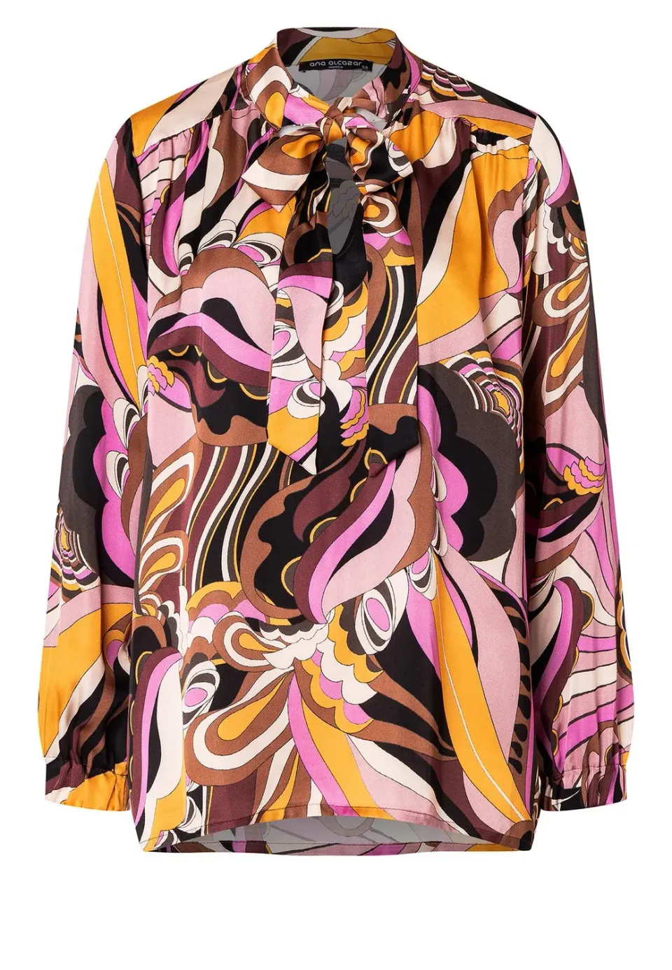 Ana Alcazar Malony Camicia Maniche Lunghe Fiocco