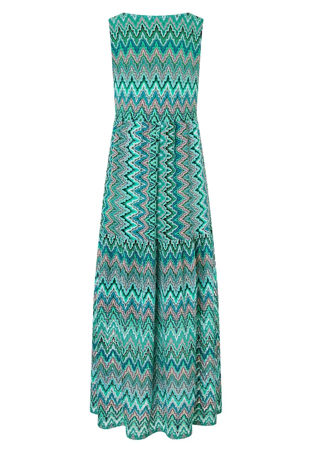 Ana Alcazar Kyrta abito maxi impero con cut-out