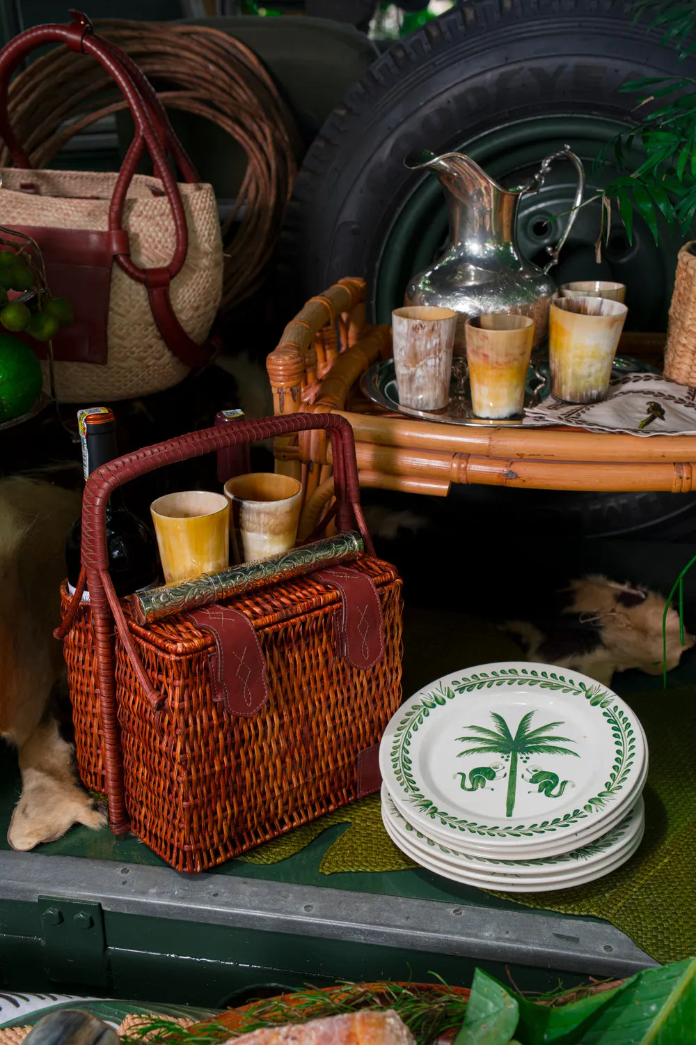 Johanna Ortiz Wild Feast cestino picnic naturale