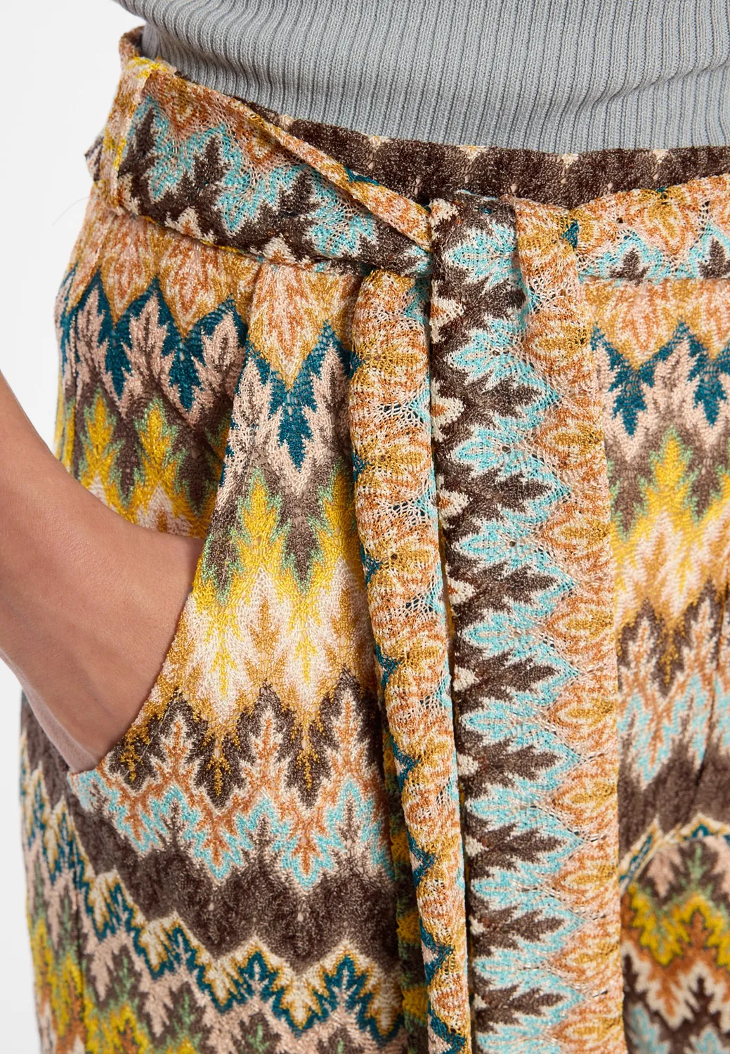 Ana Alcazar Doren pantaloni maglia larghi