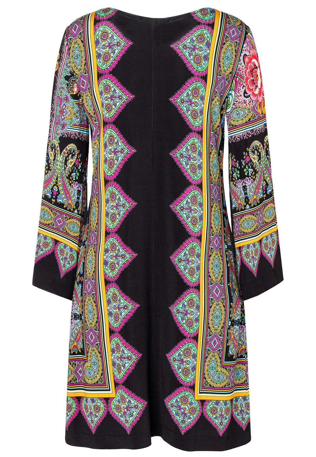 Ana Alcazar Saabea abito tunica paisley jersey