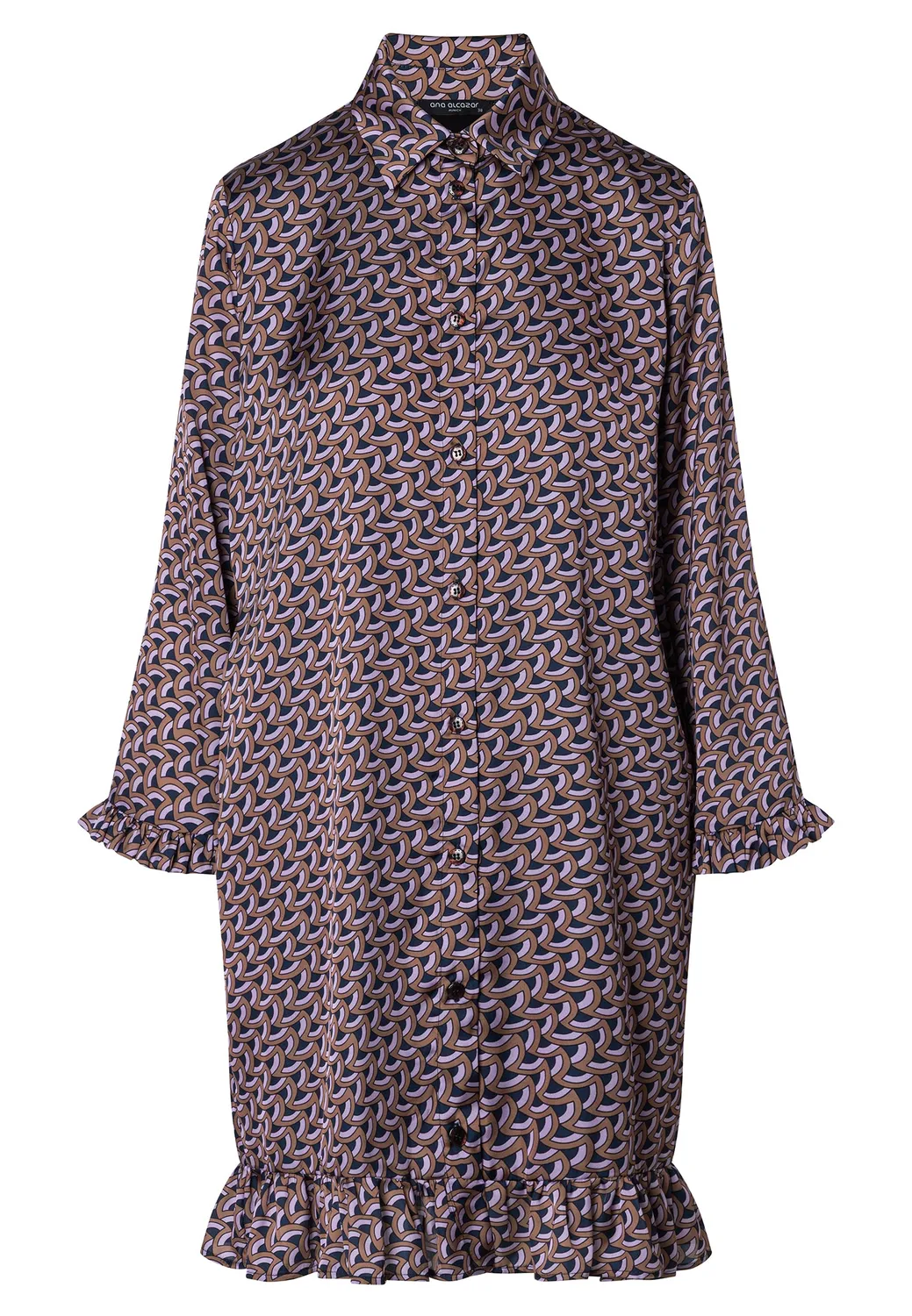 Ana Alcazar Eugonia abito camicia fantasia retro