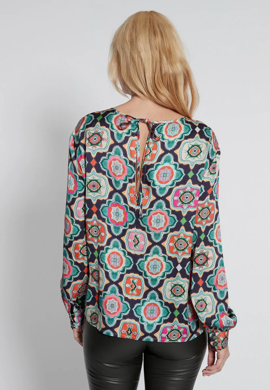 Ana Alcazar Haisy blusa fantasia retro