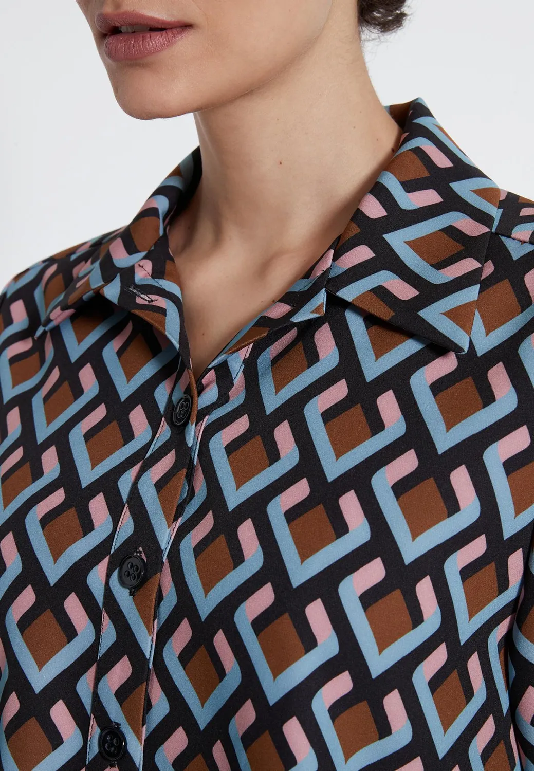 Ana Alcazar Halise blusa larga da ufficio casual