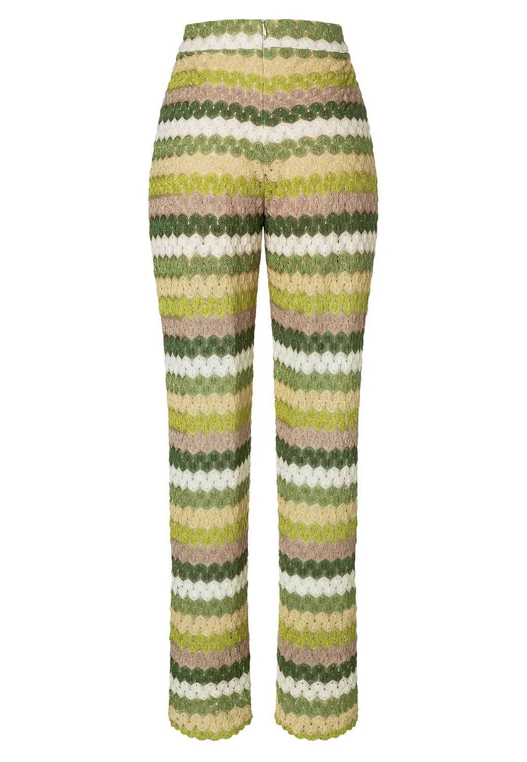 Ana Alcazar Kolja pantaloni maglia traforata tasche