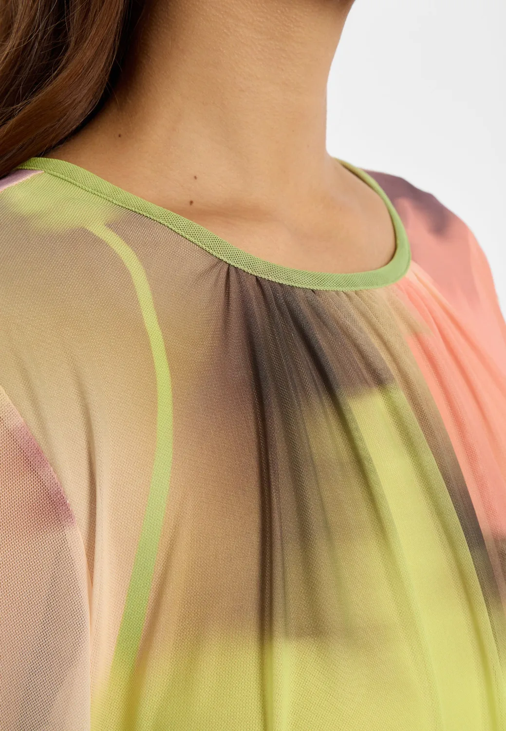 Ana Alcazar Denai abito tunica tie-dye pastello