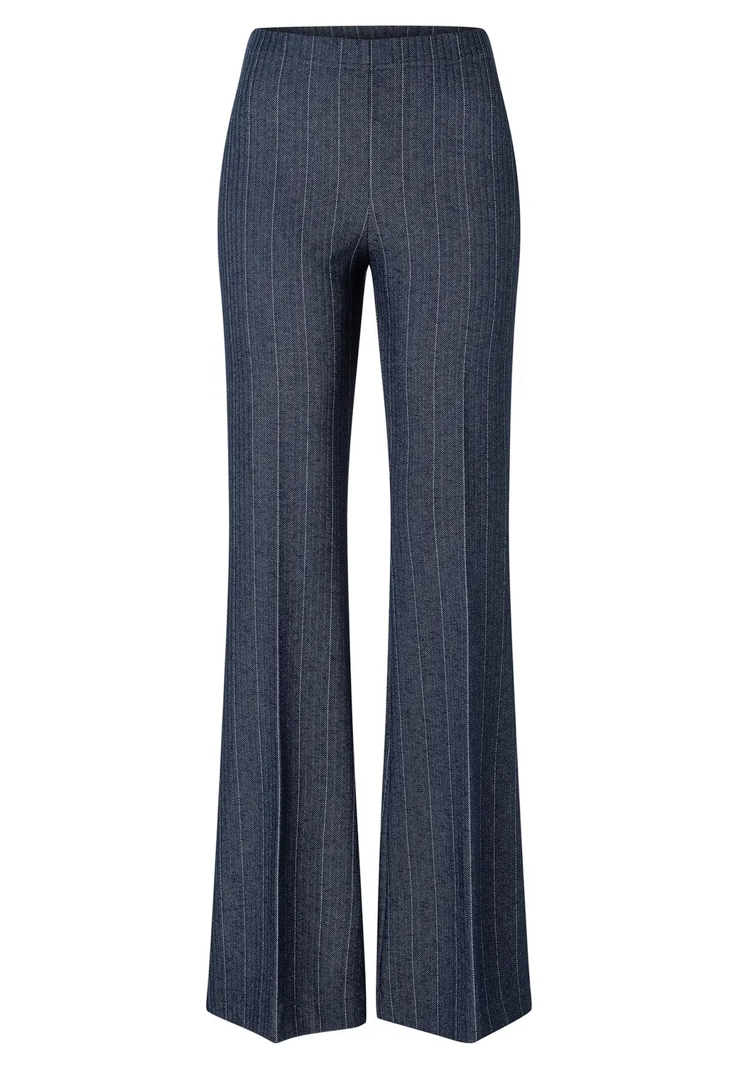 Ana Alcazar Apori pantaloni svasati taglie 34-44 gessato blu