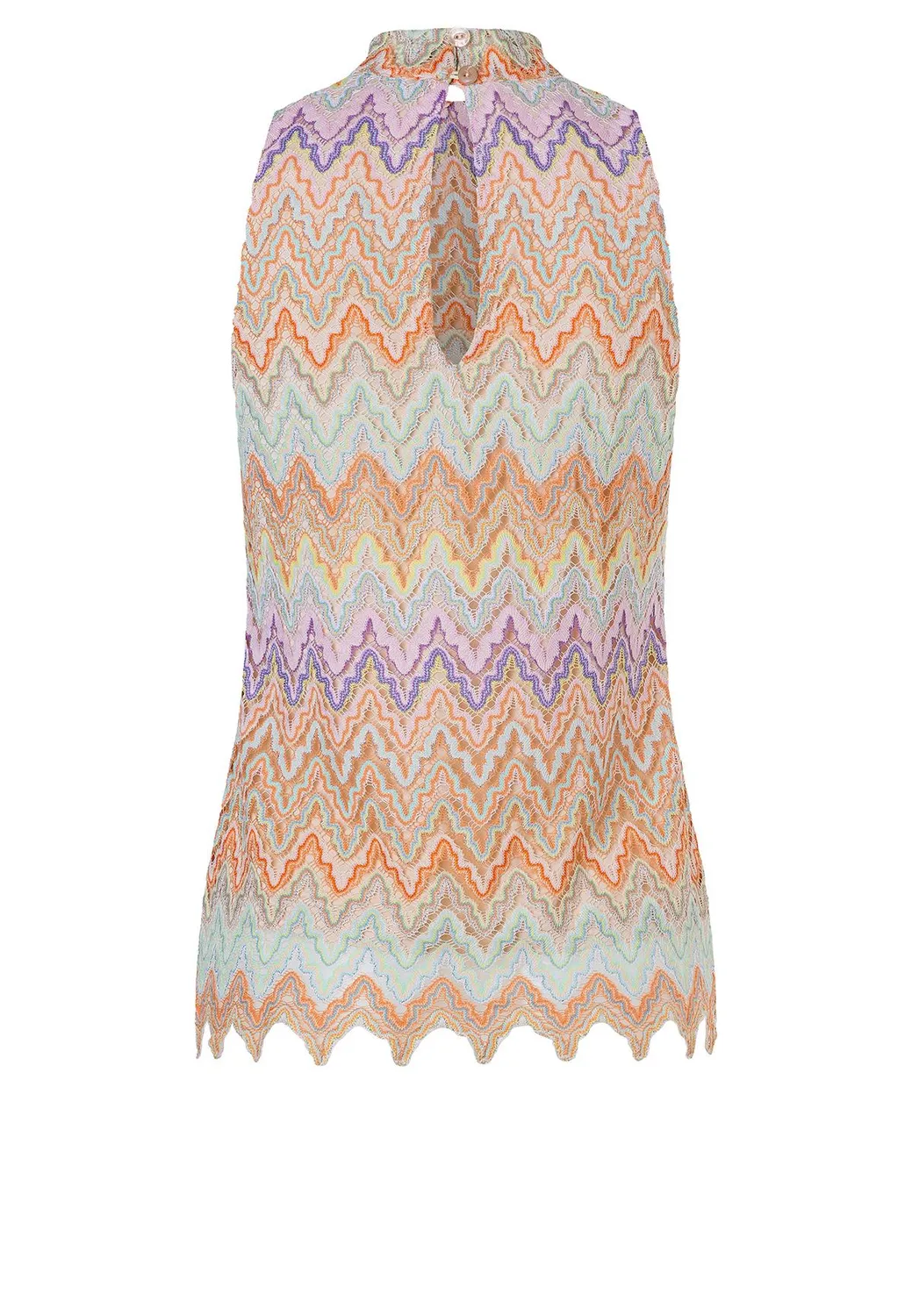 Ana Alcazar Zecora top maglia traforata pastello