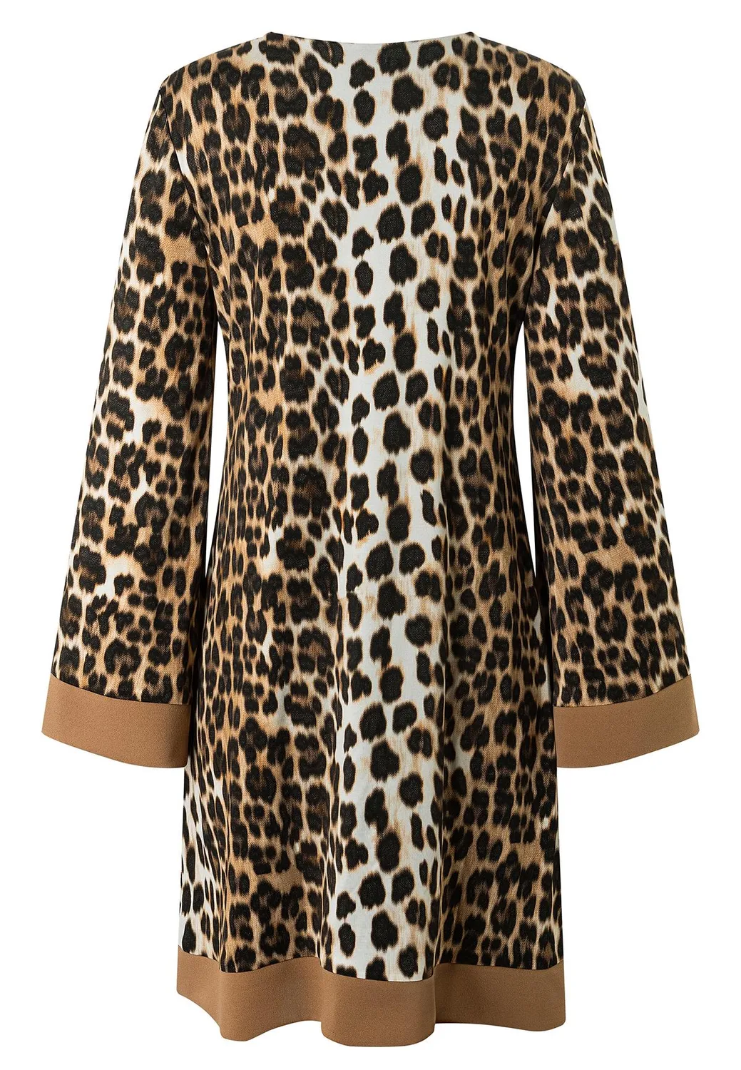 Ana Alcazar Modana abito tunica animalier corto