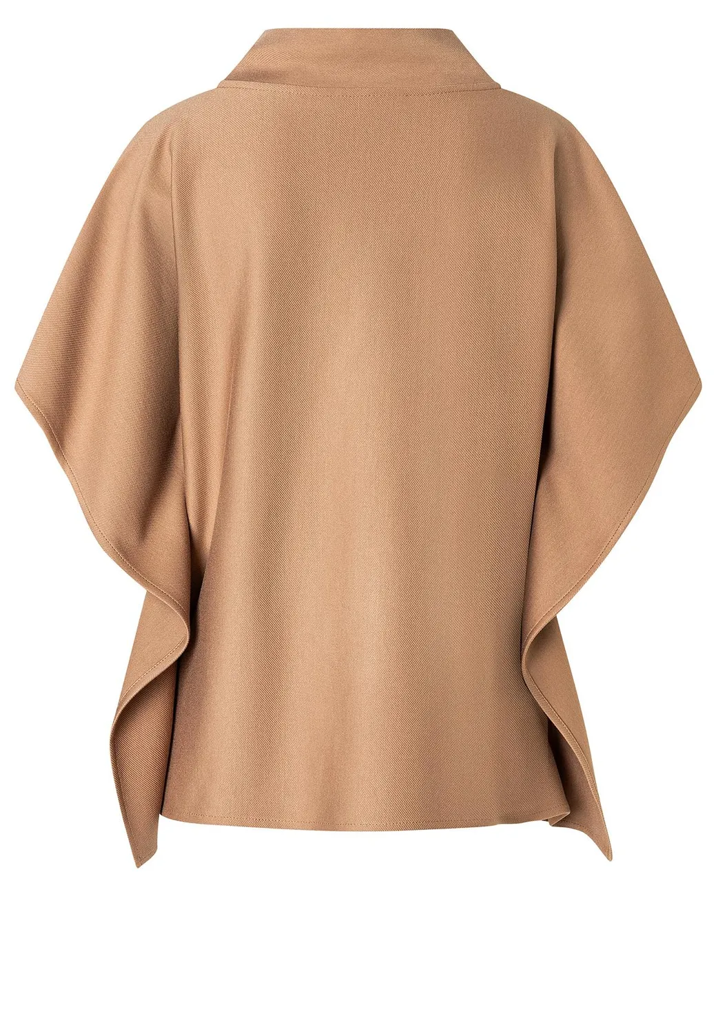 Ana Alcazar Akora top beige scollo a barca