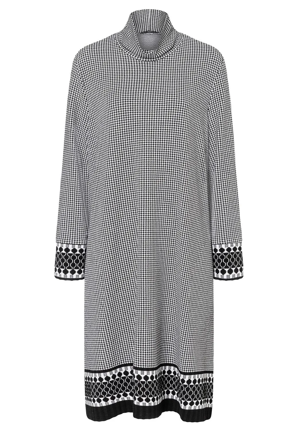 Ana Alcazar Askira abito dolcevita pied-de-poule