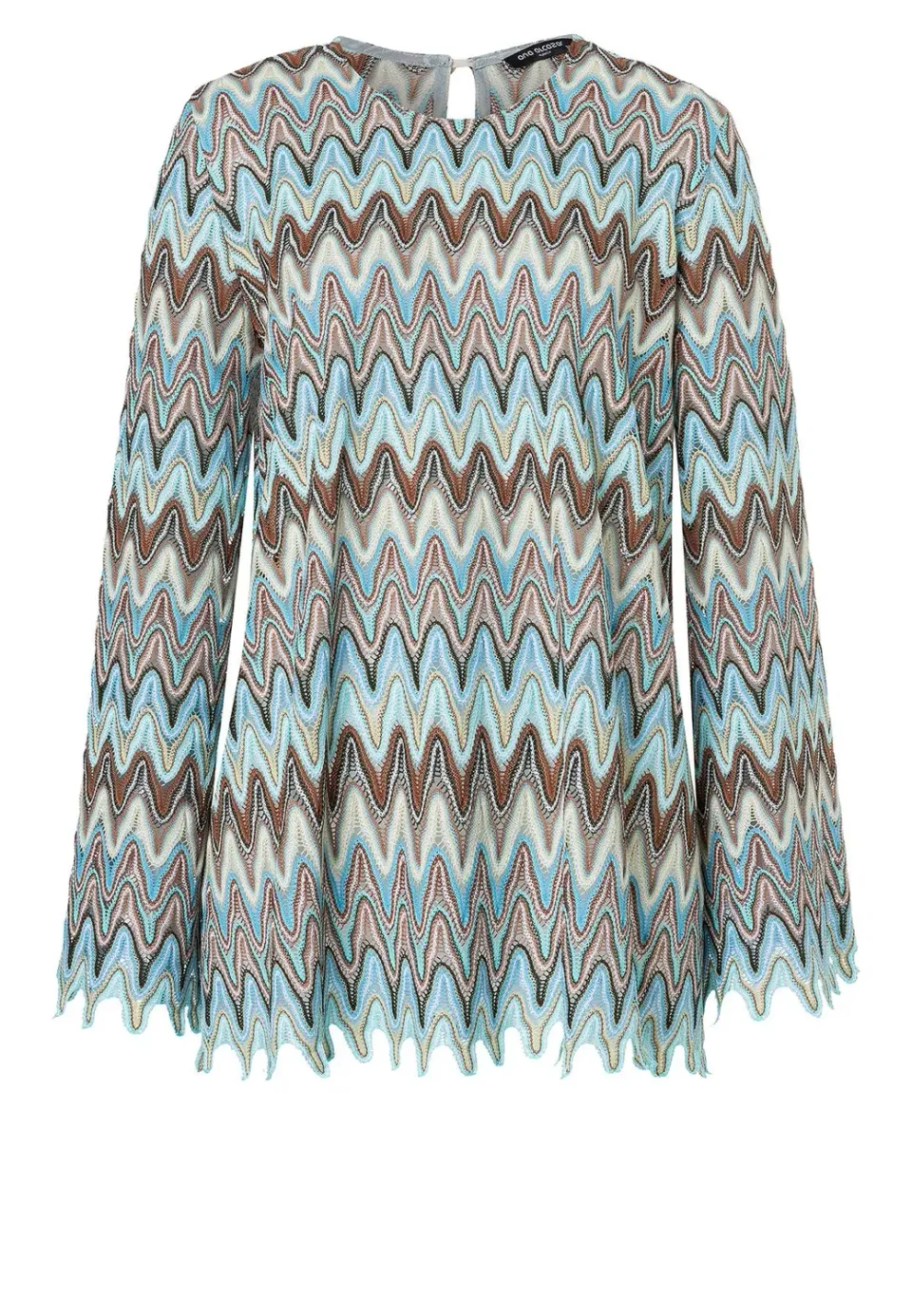 Ana Alcazar Zefosa maglia zigzag manica lunga