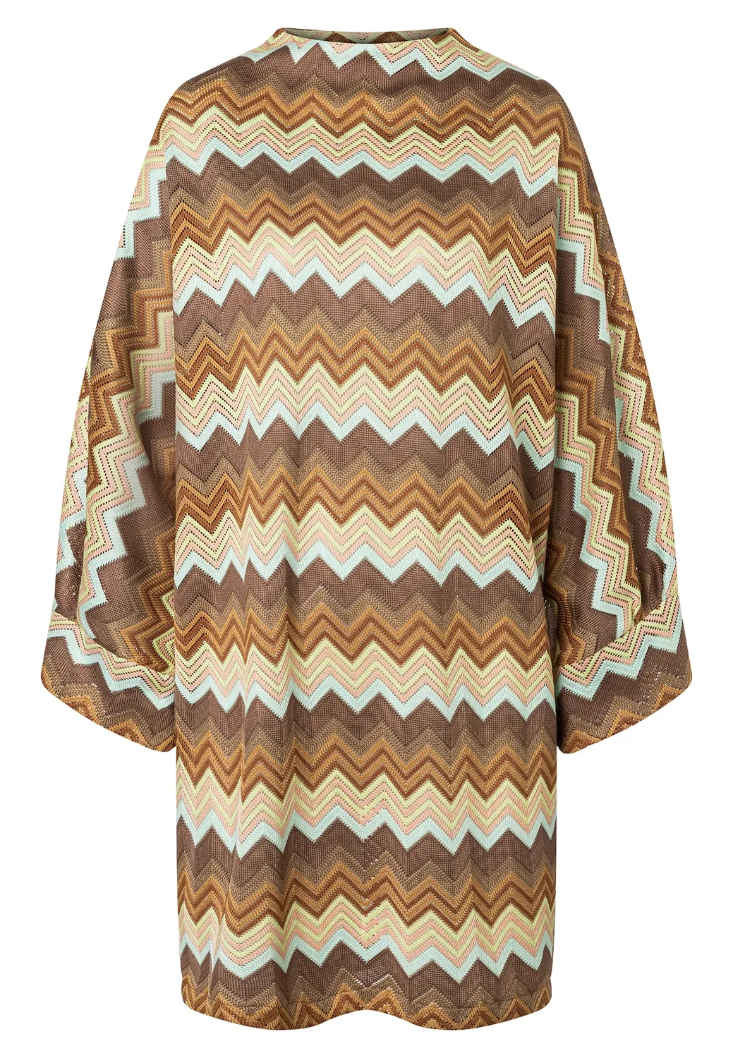 Ana Alcazar Dirli mini abito maglia zigzag