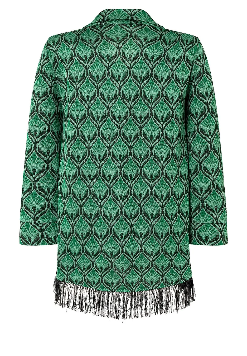 Ana Alcazar Mihina camicetta svasata verde-blu