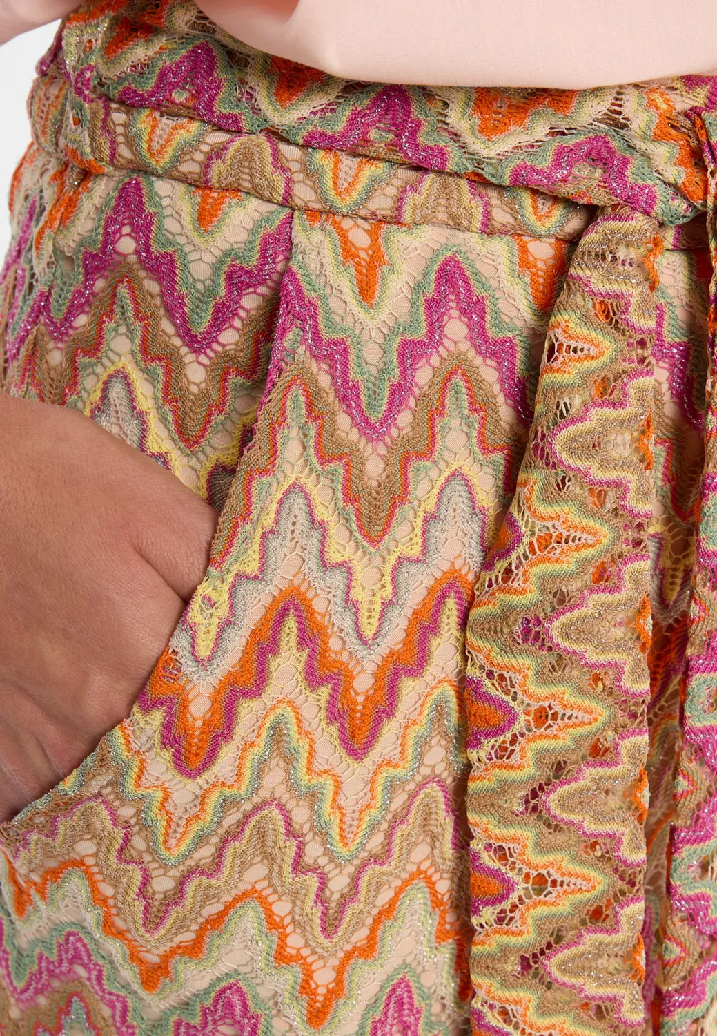 Ana Alcazar Dorah pantaloni maglina arancioni