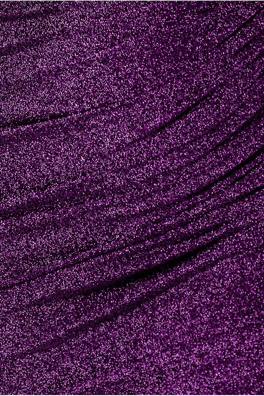 Goddiva Drawstring Side abito midi magenta scollo V