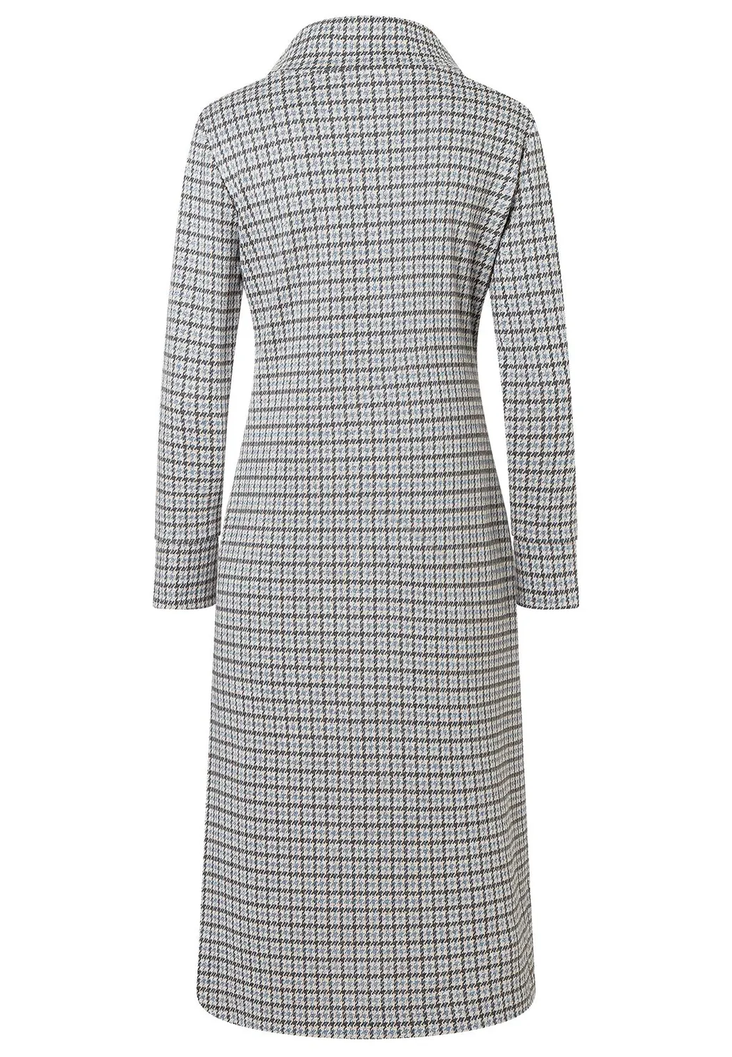 Ana Alcazar Sodana abito midi pied-de-poule lurex