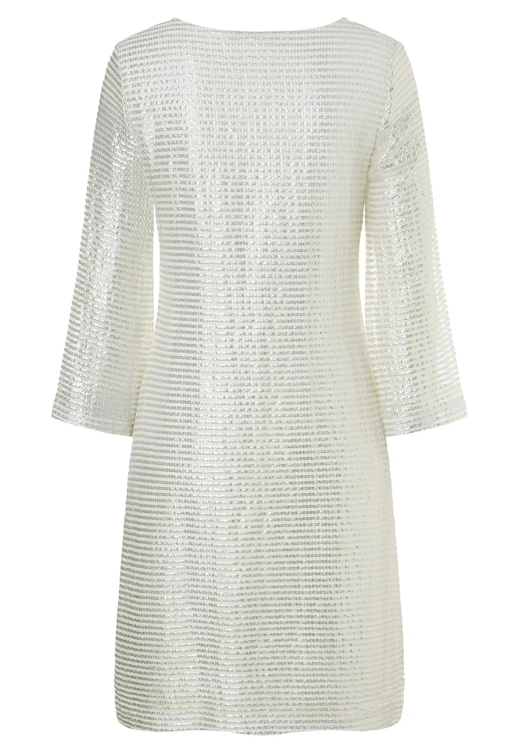 Ana Alcazar Wahesa abito linea A bianco elegante