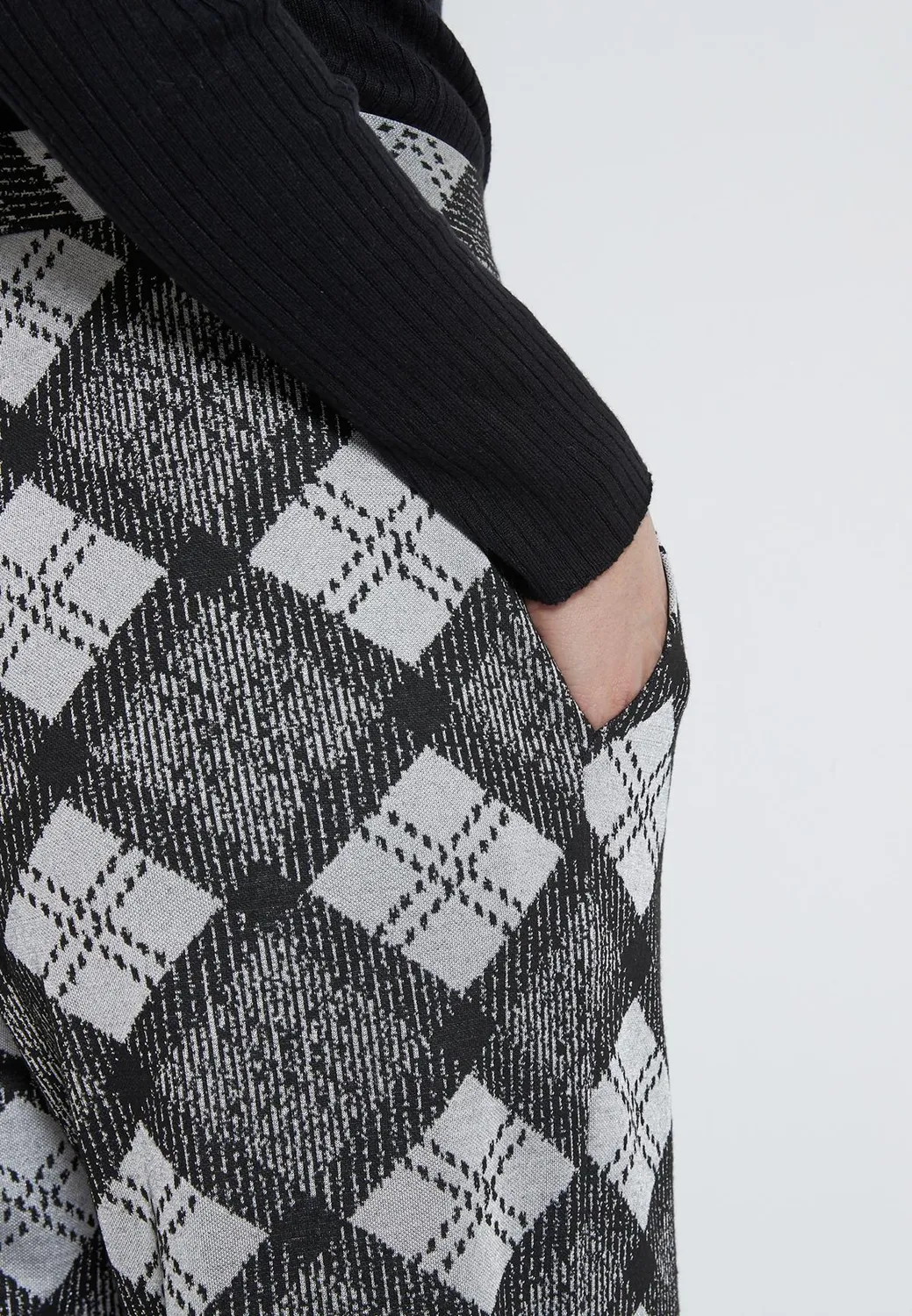 Ana Alcazar Hettmi pantaloni Marlene rombi