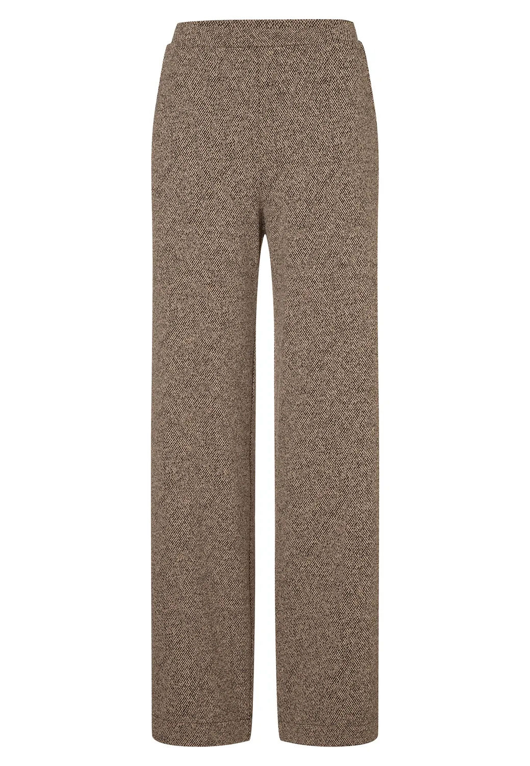 Ana Alcazar Eldora pantaloni tweed gamba larga