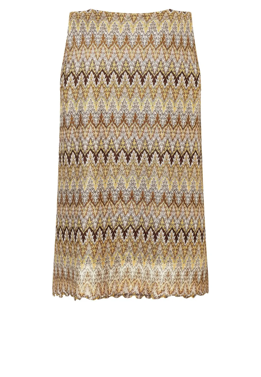 Ana Alcazar Paara top maglia traforata beige