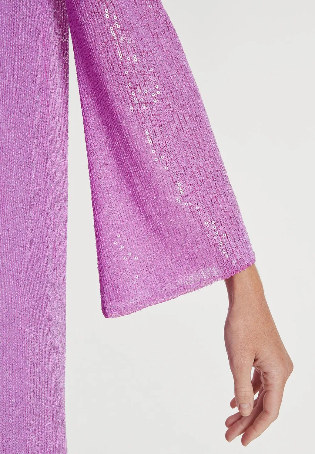 Ana Alcazar Labya abito paillettes corto