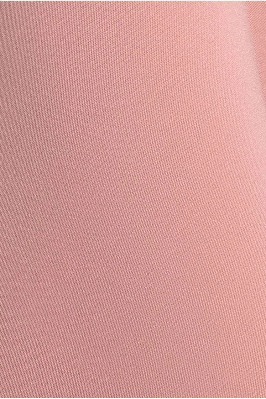 Goddiva Bardot DR5124 abito mini rosa blush scuba
