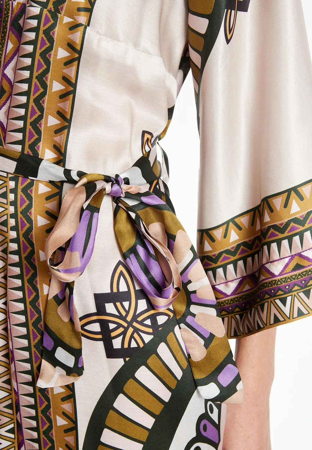 Ana Alcazar Lafora kimono seta fantasia cintura
