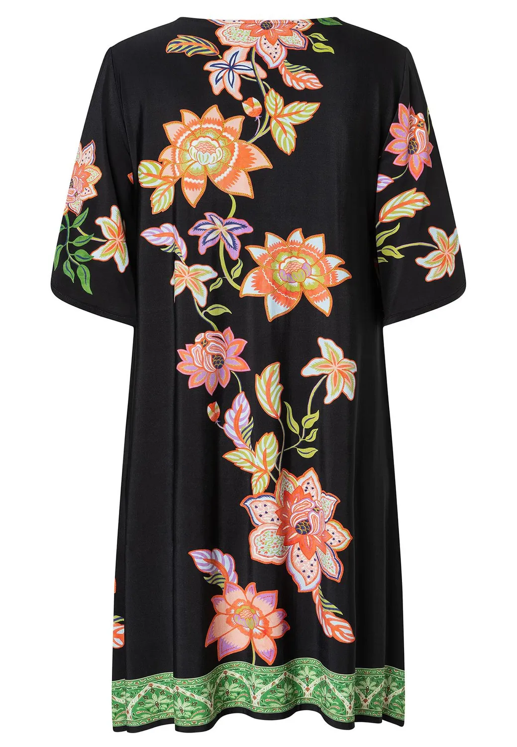 Ana Alcazar Zira vestito jersey fantasia corto