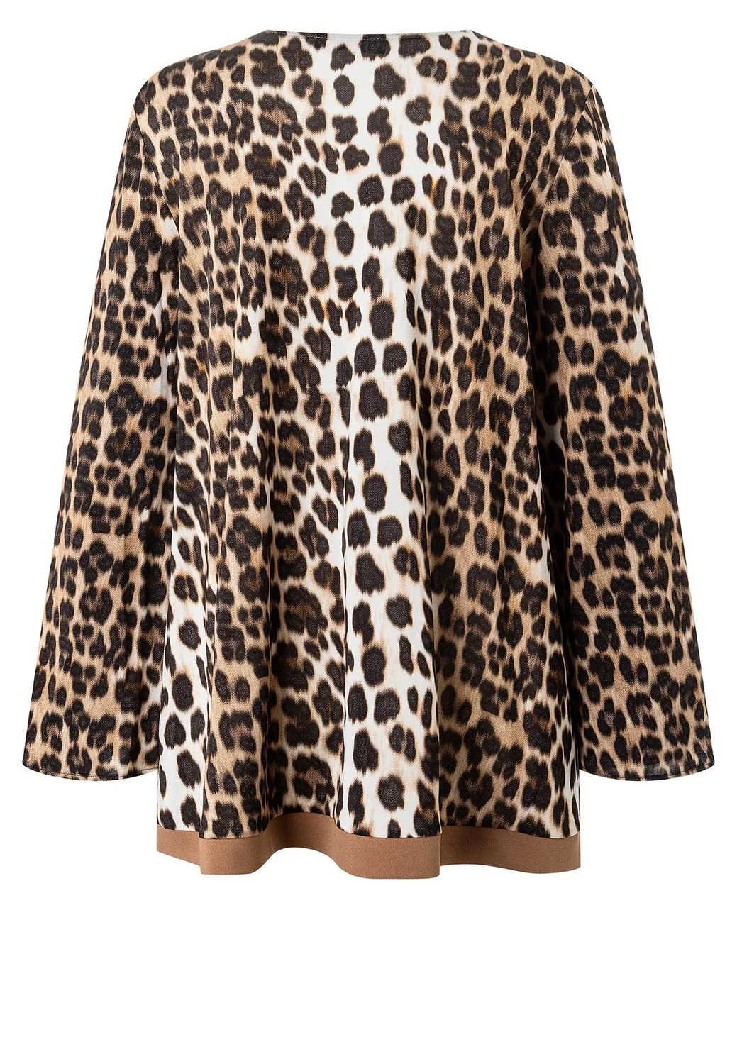 Ana Alcazar Modori top animalier svasato