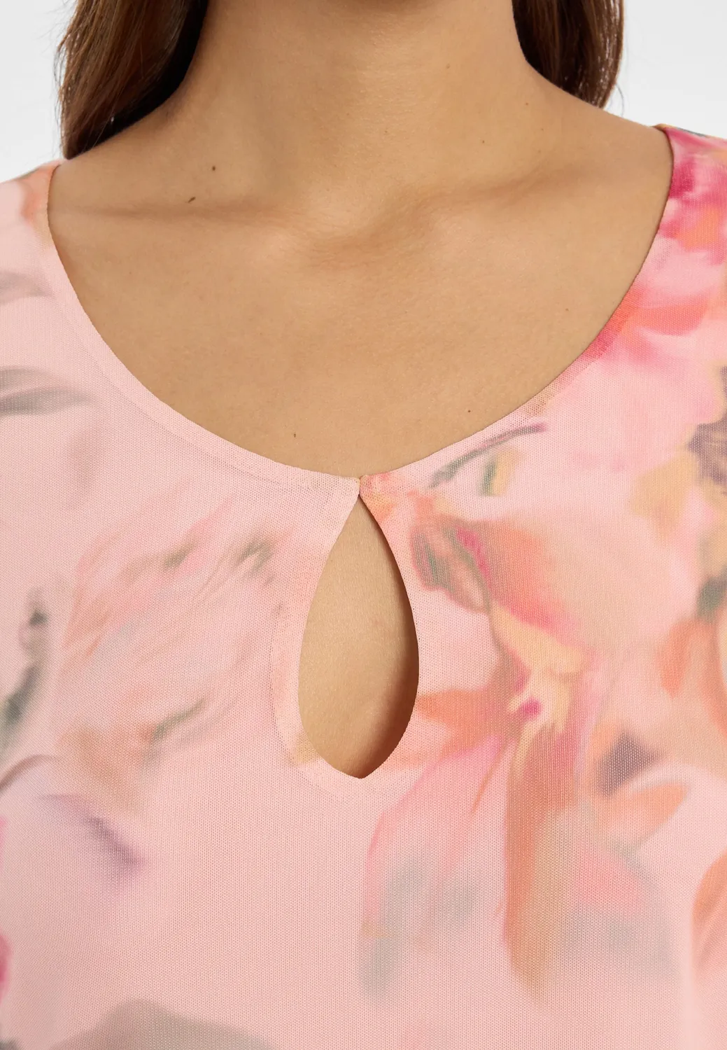 Ana Alcazar Dessi abito corto floreale rosa