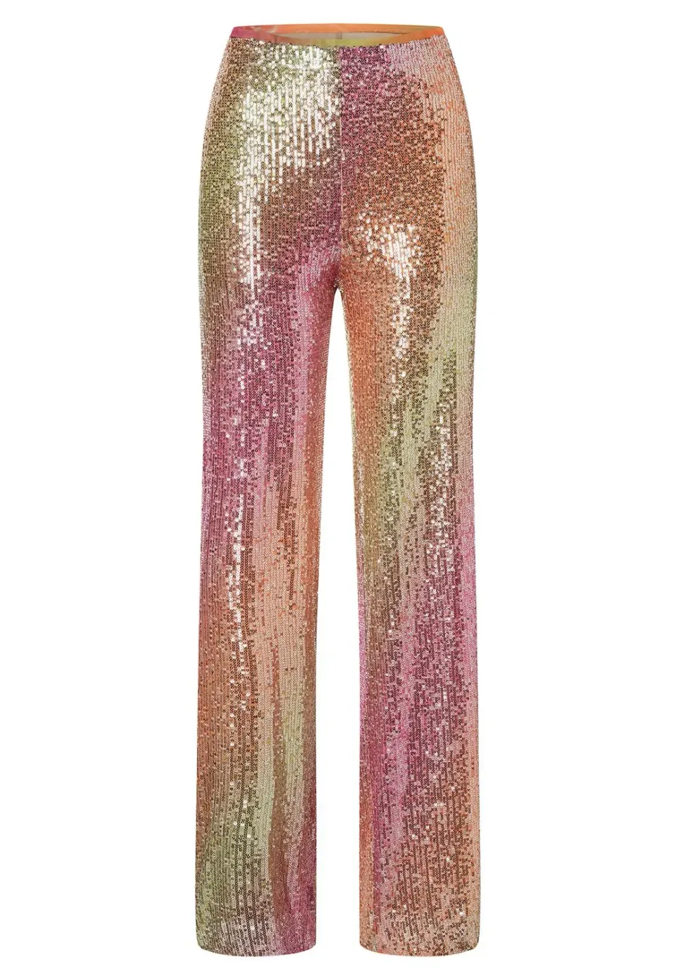 Ana Alcazar Zagea pantaloni paillettes rosa