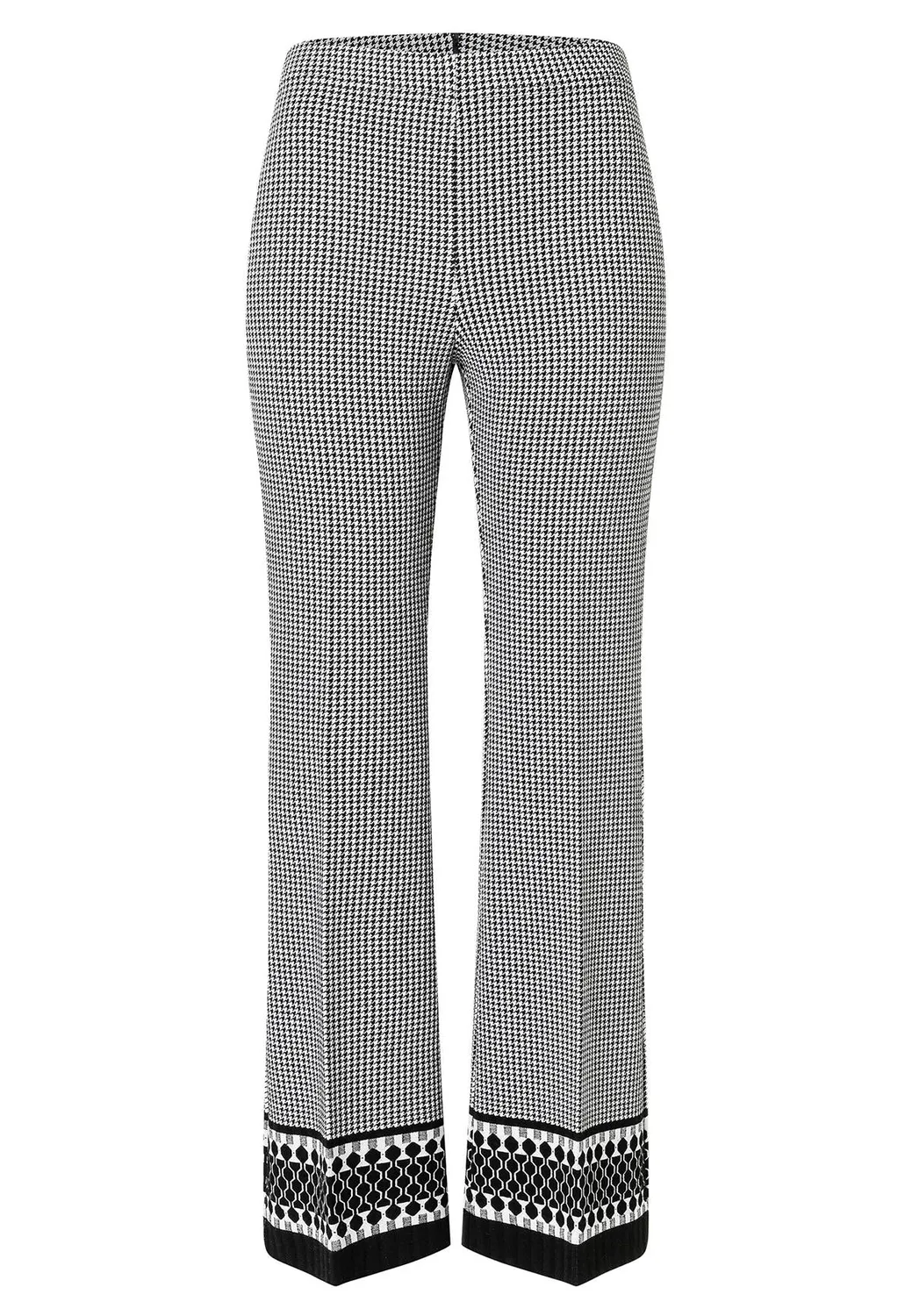 Ana Alcazar Asfona pantaloni cropped pied-de-poule
